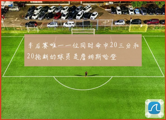 季后赛唯一一位同时命中20三分和20抢断的球员是詹姆斯哈登